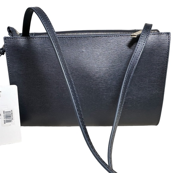 Ted Baker London -Women's Navy Blue Leather Cross Body Bag - Picture 3 of 14